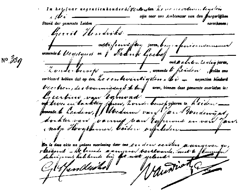 20 19140527 ovl akte 389 Geertrui v Egmond wd J Boudewijns